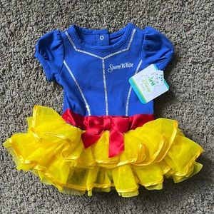 NWT DISNEY BABY SNOW WHITE WHITE HALLOWEEN COSTUME
